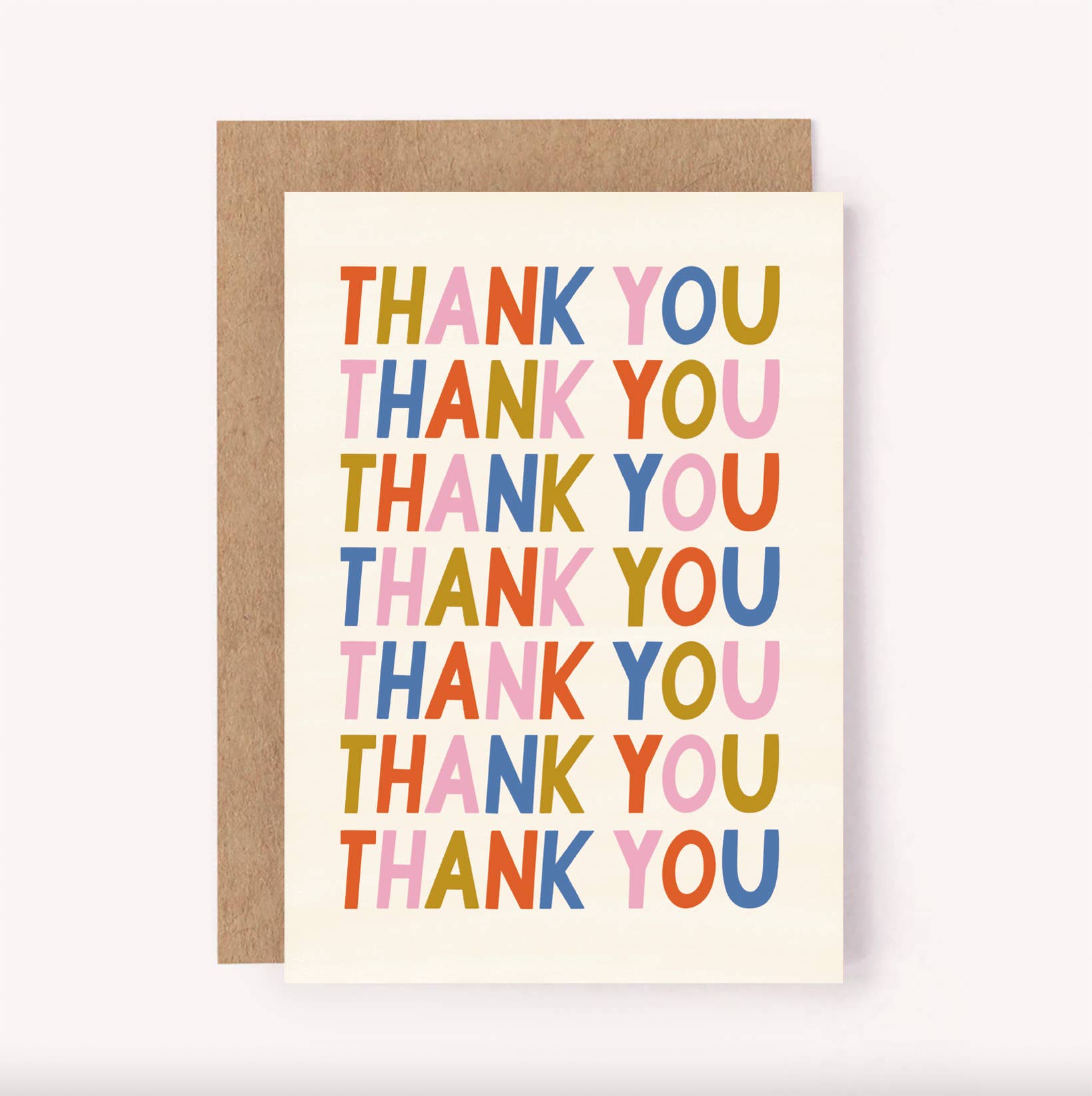 Thank You Bold Card - Thanks | Appreciation | Greeting | Fun