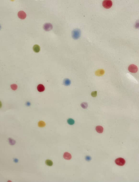 Dotty Ceramic Cake Stand