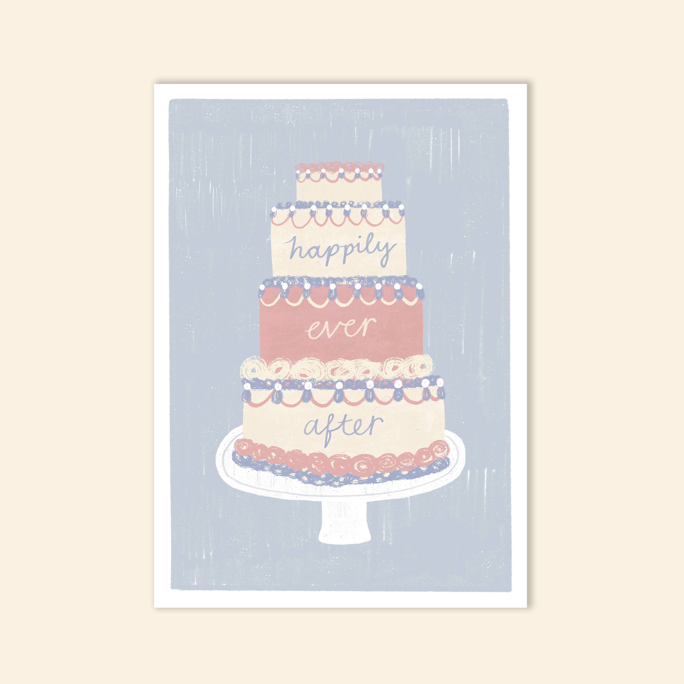 Happily Ever After Wedding Card - Congratulations Newlyweds