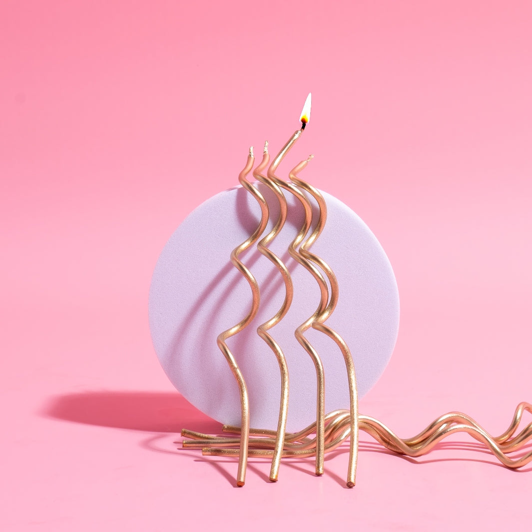 Swirly Cake Candles